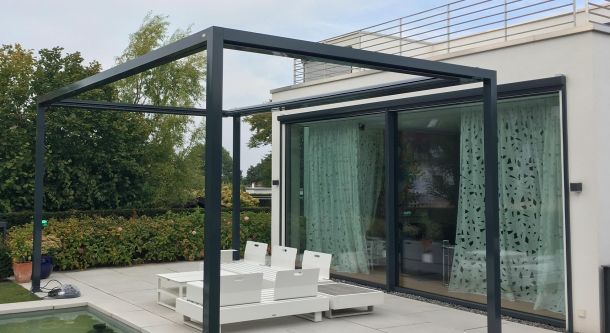 Moderne Pergola für Terrasse