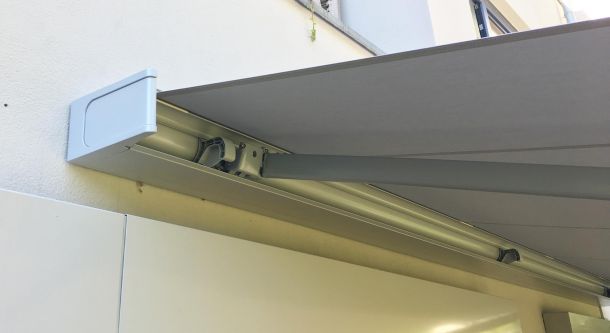 Detailansicht Gelenkarm-Markise