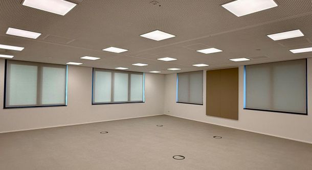 Funktionale Verschattung für gewerbliche Räume
